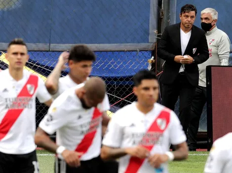 El posible equipo que pondría Gallardo contra Boca