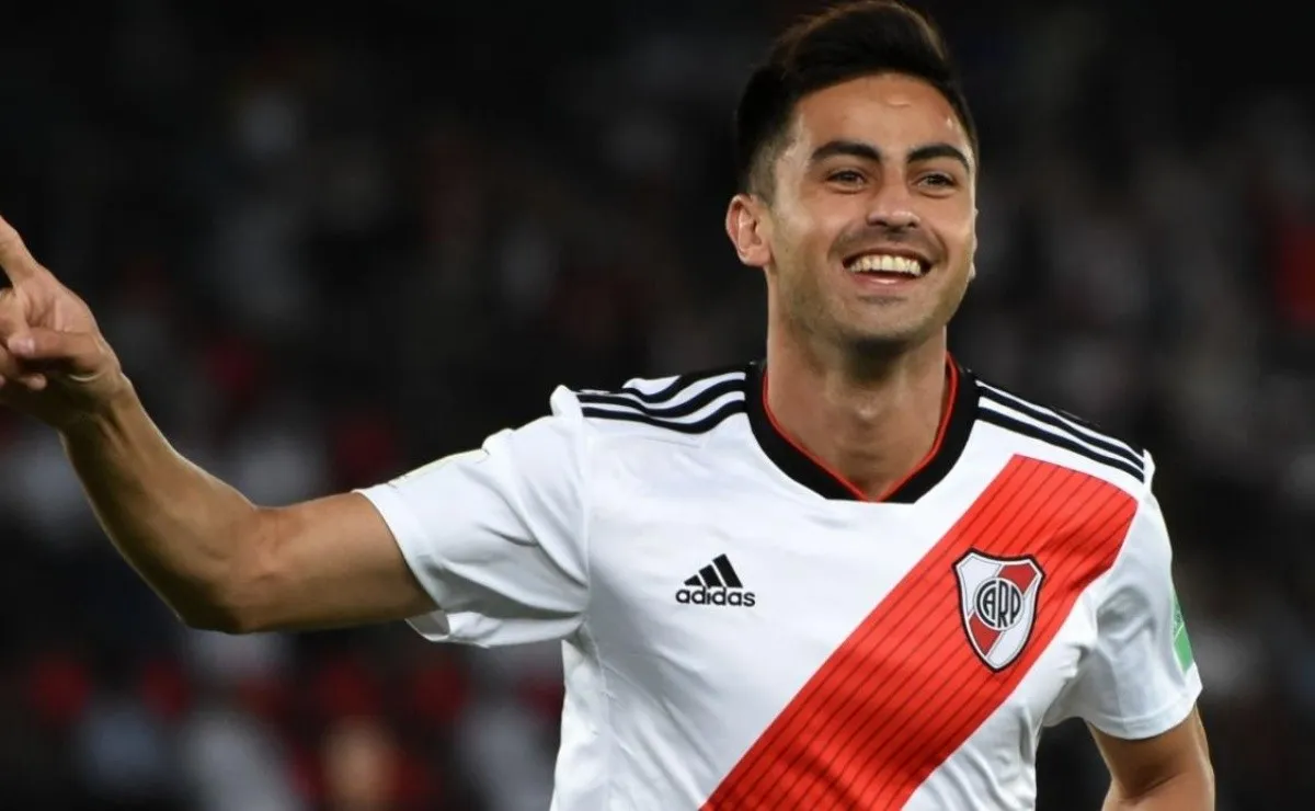 Gonzalo Martínez apoyó a River desde Arabia Saudita