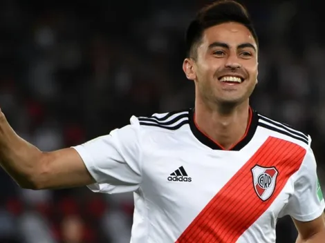 El Pity y su aguante a River en la Libertadores