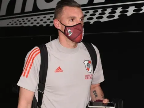 River llegó de Colombia y ya piensa en Boca