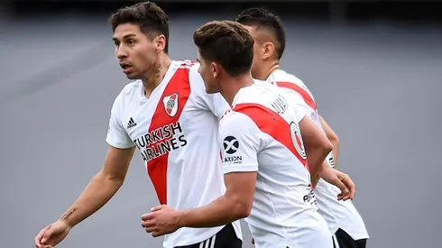 Gonzalo Montiel, al igual que Enzo Pérez y David Martínez no viajarán a Colombia para el partido entre River y Junior por la Copa Libertadores.