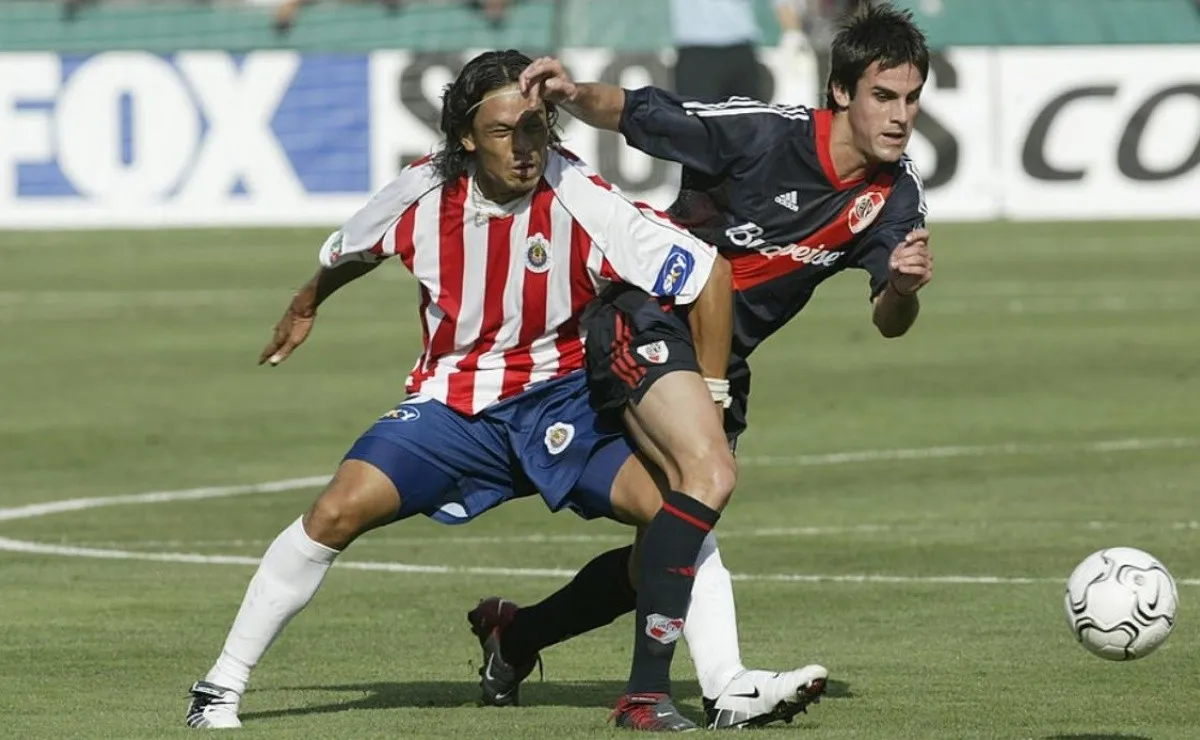 Guillermo Pereyra debutó en River en 1998 y se fue en 2003.