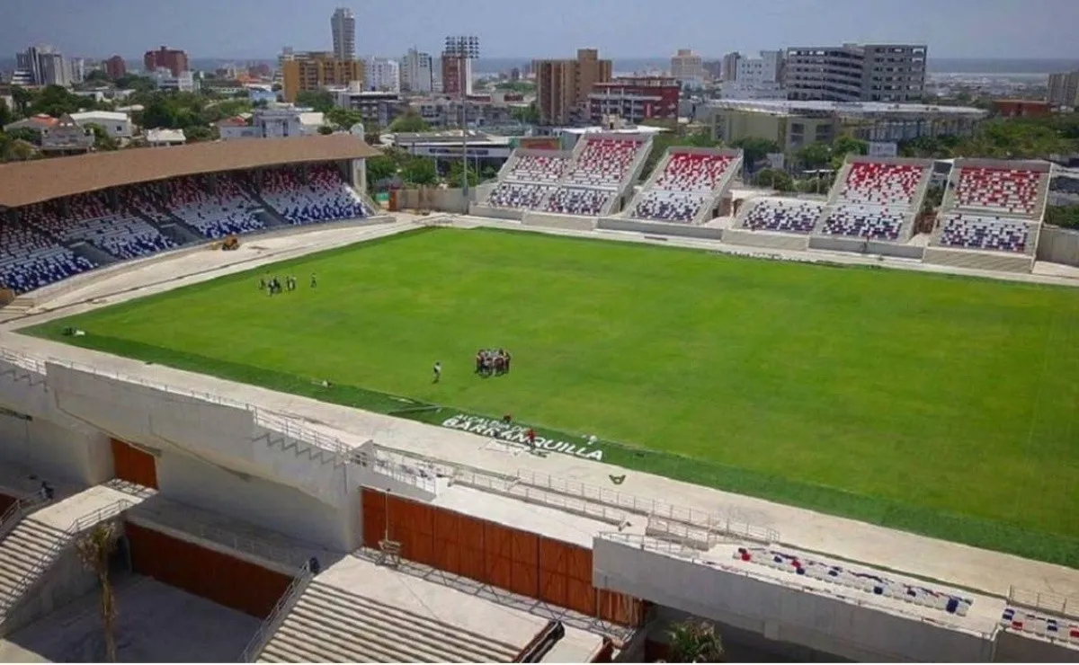 El estadio Romelio Martínez será la sede para e partido entre River y Junior.