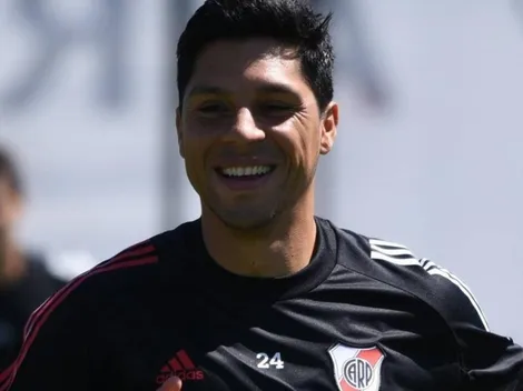 Volvió Enzo Pérez y se enfoca en el Superclásico