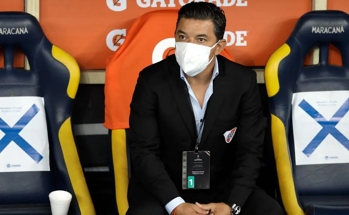 Marcelo Gallardo visitó Colombia cuatro veces dirigiendo a River y nunca perdió. Buscará mantener esa racha ante Junior por la Copa Libertadores 2021.