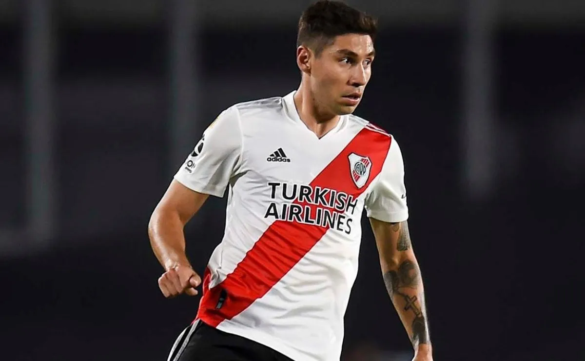 Baja sensible para River. Gonzalo Montiel se desgarró el isquiotibial de su pierna izquierda y se perderá entre dos y tres semanas.