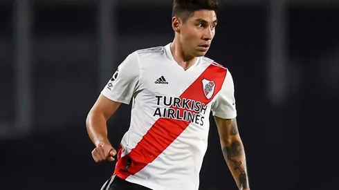 Baja sensible para River. Gonzalo Montiel se desgarró el isquiotibial de su pierna izquierda y se perderá entre dos y tres semanas.