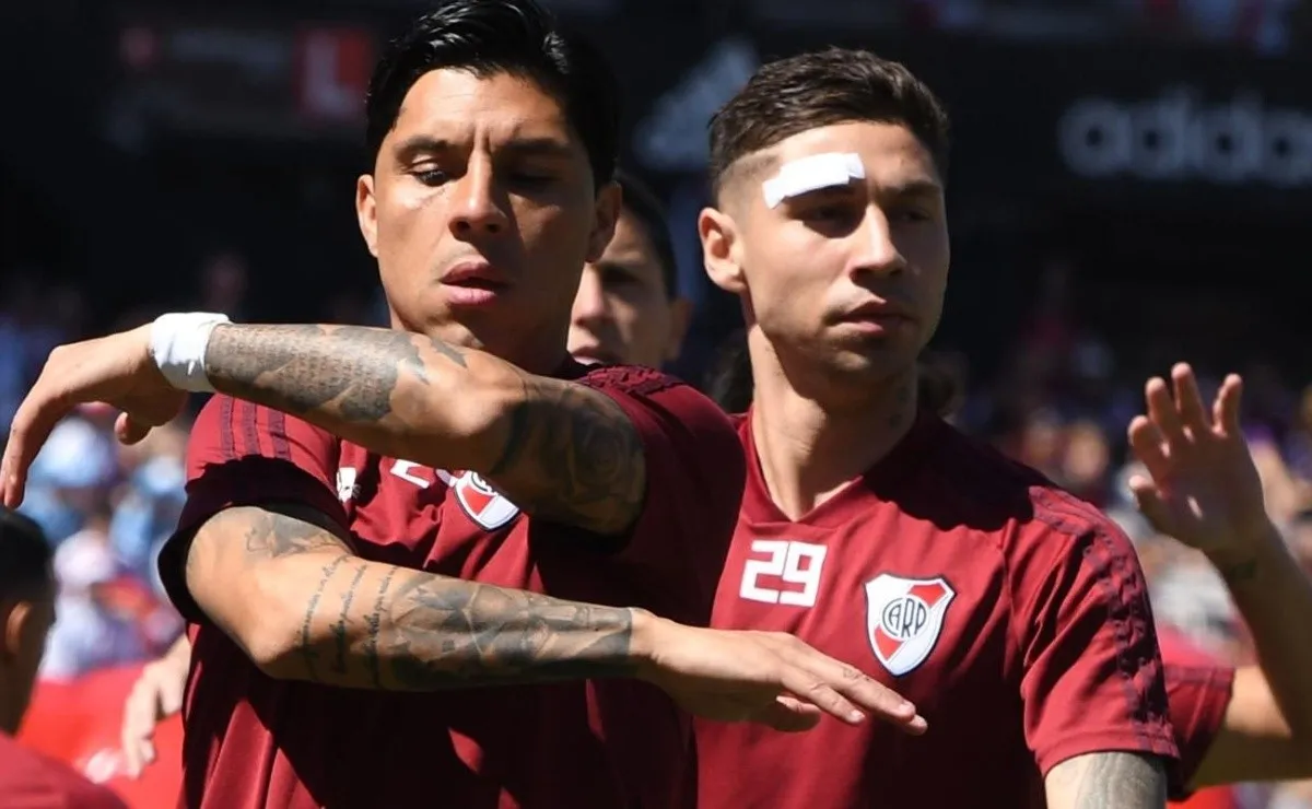 Enzo Pérez y Gonzalo Montiel no viajarían a Colombia por la Copa Libertadores