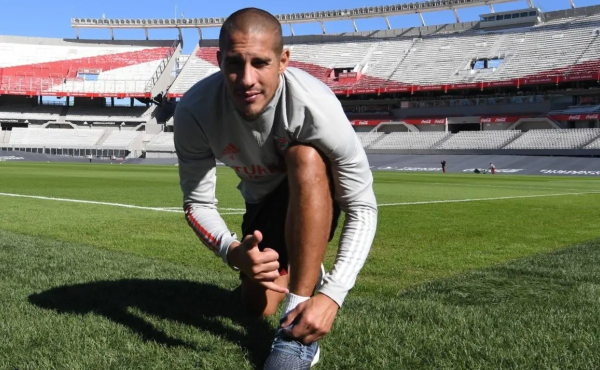 Jonatan Maidana regresó a los entrenamientos y es una gran noticia para Marcelo Gallardo que podrá volver a contar con él para los próximos partidos.