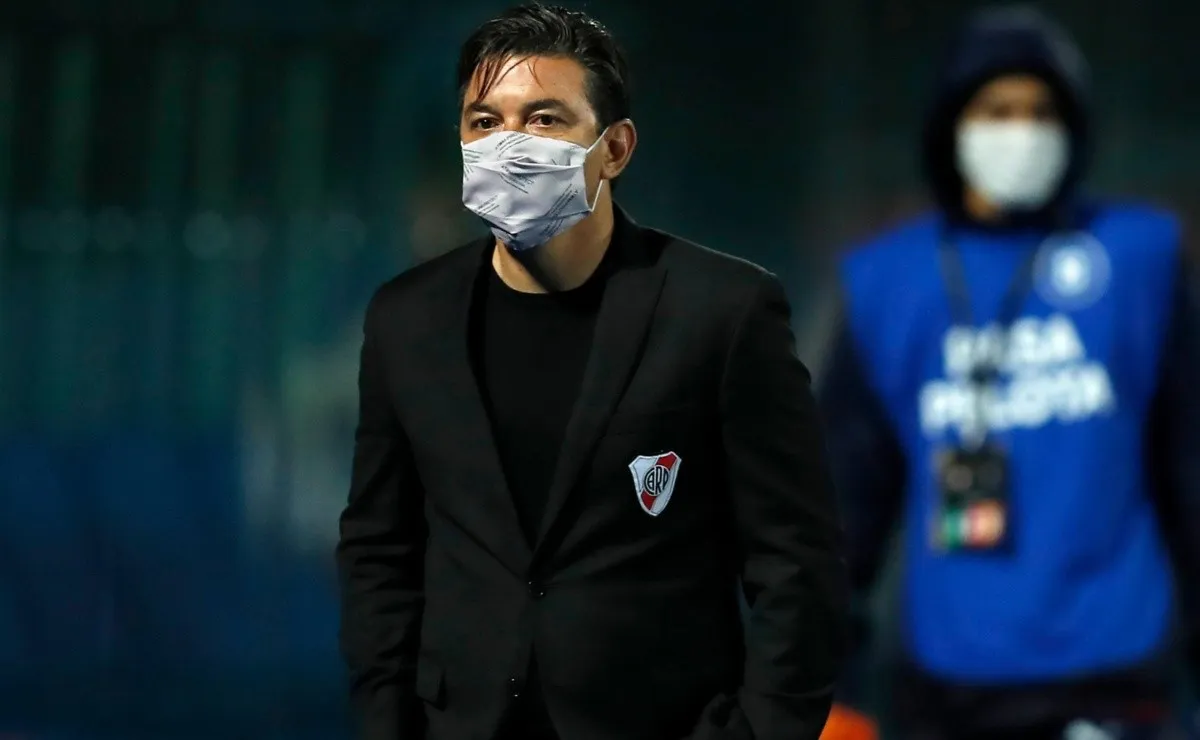Marcelo Gallardo se fue muy enojado con el arbitraje