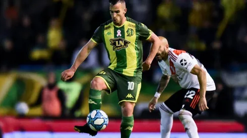 Federico Andrada, delantero de Aldosvi que surgió de las Inferiores de River se refirió al partido del próximo domingo en el Monumental.