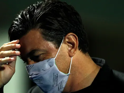 El fastidio de Gallardo tras una chance desperdiciada