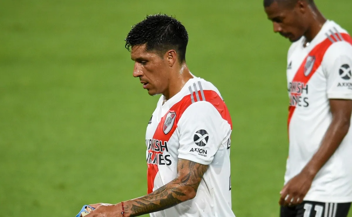 Enzo Pérez, una baja a último momento