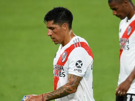 Enzo Pérez, una baja a último momento