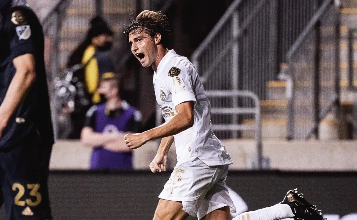 Santiago Sosa convirtió su primer gol en USA