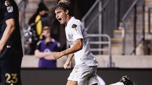 Santiago Sosa convirtió su primer gol en USA