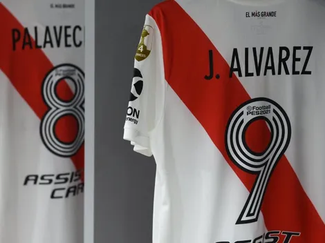 Todo preparado en el vestuario de River para esta noche