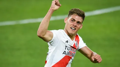 El delantero disputará su tercer partido como titular con la camiseta de River.