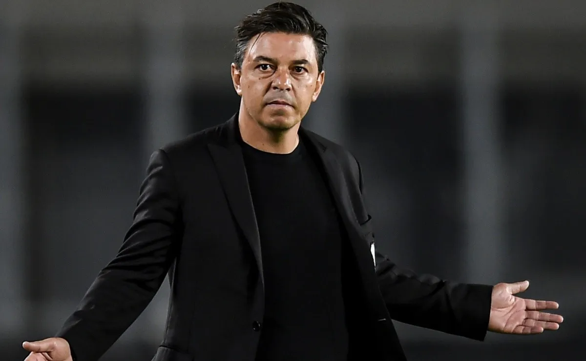 Marcelo Gallardo se enojó en la conferencia de prensa