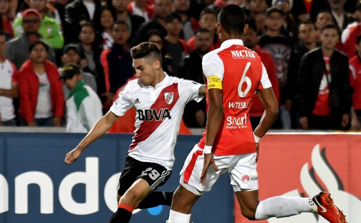River se impuso en su última visita a Santa Fe.
