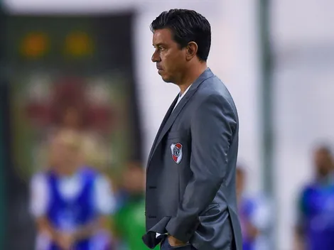 Gallardo se fue otra vez sin hablar