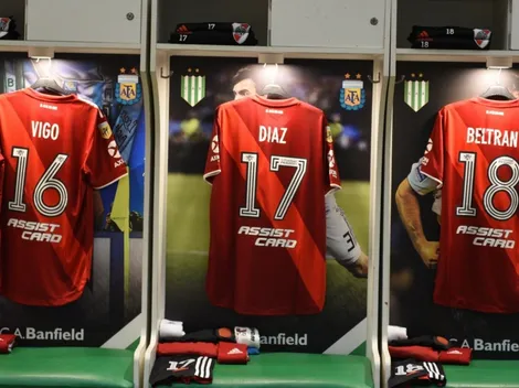 River lucirá su camiseta suplente ante Banfield