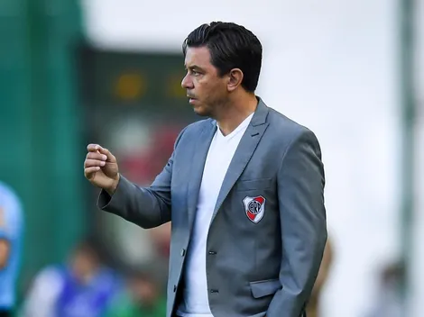 La bronca de Gallardo en el gol de Banfield