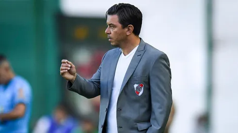 Una desatención en la defensa de River derivó en el tanto de Banfield que despertó la bronca del Muñeco.