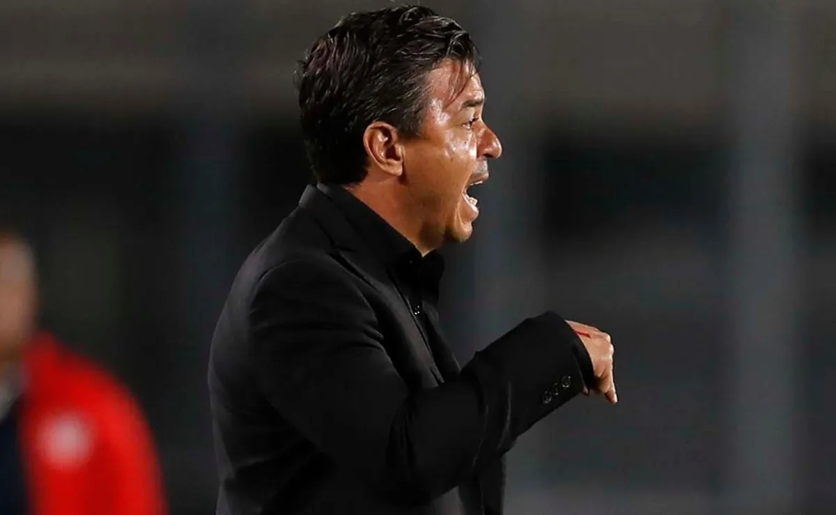 Marcelo Gallardo analizó el triunfo de River por la Copa Libertadores contra Junior de Barrnanquilla, además se refirió al presente de Agustín Palavecino.