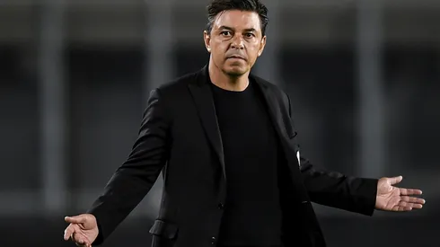 Marcelo Gallardo deberá decidir qué equipo pondrá contra Junior de Barranquilla, si repite el mismo que utilizó ante Fluminense y San Lorenzo o si vuelve a la línea de tres.