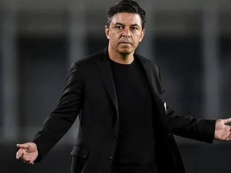 La charla educativa de Gallardo con los suplentes