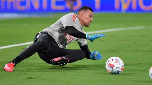 El arquero de River será protagonista de una marca de vinos. Así lo anunció su representante a través de las redes sociales.