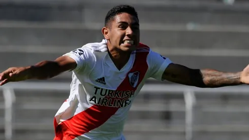 El delantero viene de marcarle un gol sobre la hora a San Lorenzo que le permitió a River seguir como puntero e invicto.