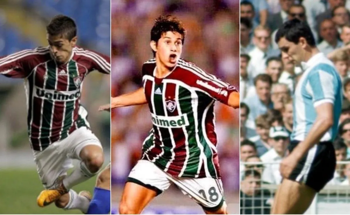 Manuel Lanzini, Darío Conca y Luis Artime son los tres futbolistas que hasta el momento jugaron tanto para River como para Fluminense.
