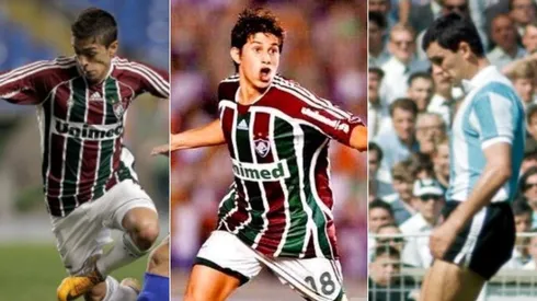 Manuel Lanzini, Darío Conca y Luis Artime son los tres futbolistas que hasta el momento jugaron tanto para River como para Fluminense.