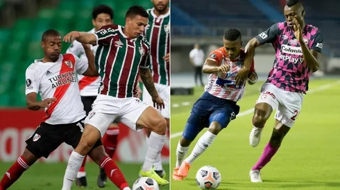 El Grupo D de la Copa Libertadores comenzó sumamente parejo. River y Fluminense empataron 1 a 1, mientras que Junior e Independiente Santa Fe igualaron con el mismo resultado.