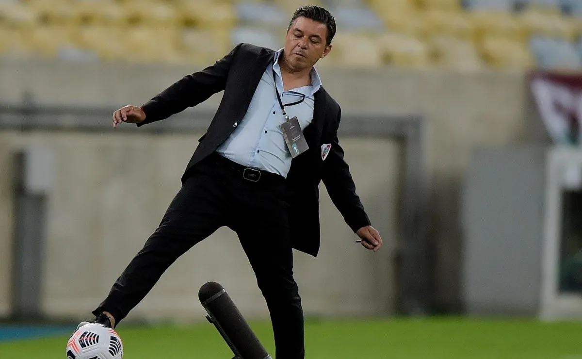 Marcelo Gallardo analizó el empate entre River y Fluminense por la Copa Libertadores.
