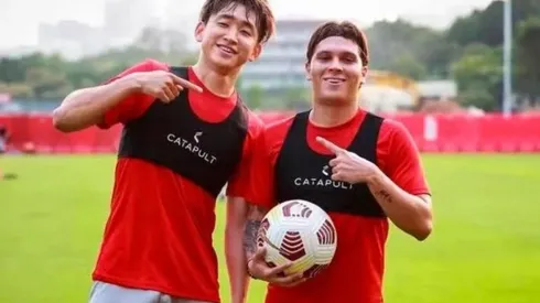 Juanfer brilló en su debut oficial en el Shenzhen.