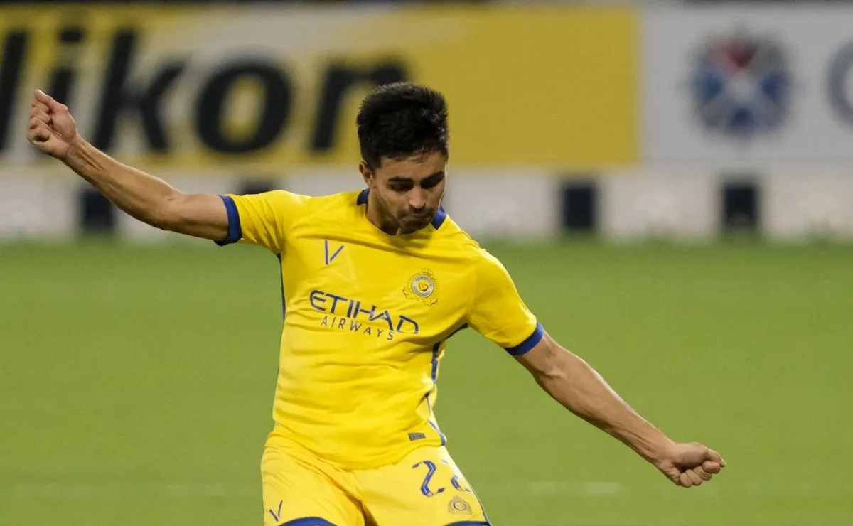 Gonzalo Martínez sufrió una fuerte lesión en Arabia Saudita.