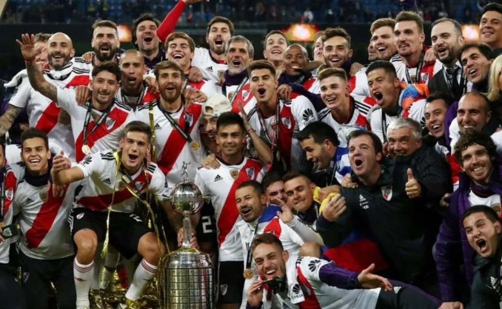 Jorge Moreira disputó 60 partidos en River y marcó dos goles. Fue parte del plantel campeón de la Copa Libertadores 2018.