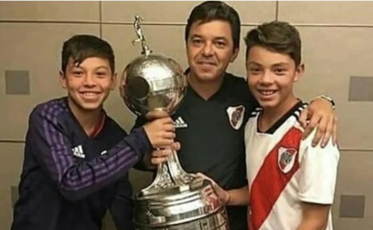 Matías es enganche en las Inferiores, igual que lo fue su padre