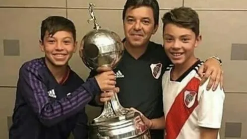 Matías es enganche en las Inferiores, igual que lo fue su padre