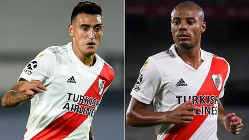 Matías Suárez y Nicolás De La Cruz sufrieron distintas lesiones y fueron baja ante Central Córdoba. Habrá que ver si llegan al debut de River en la Libertadores.