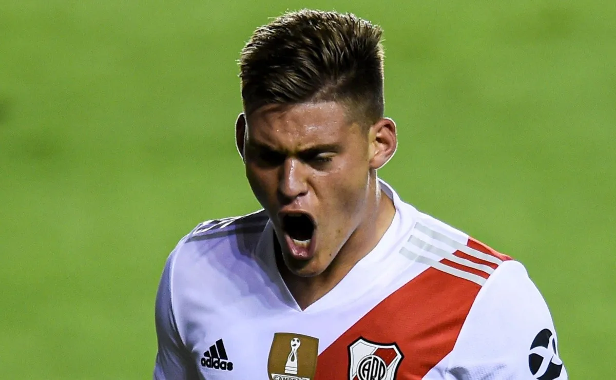 El joven delantero ya lleva seis goles marcados con la camiseta del Millonario.