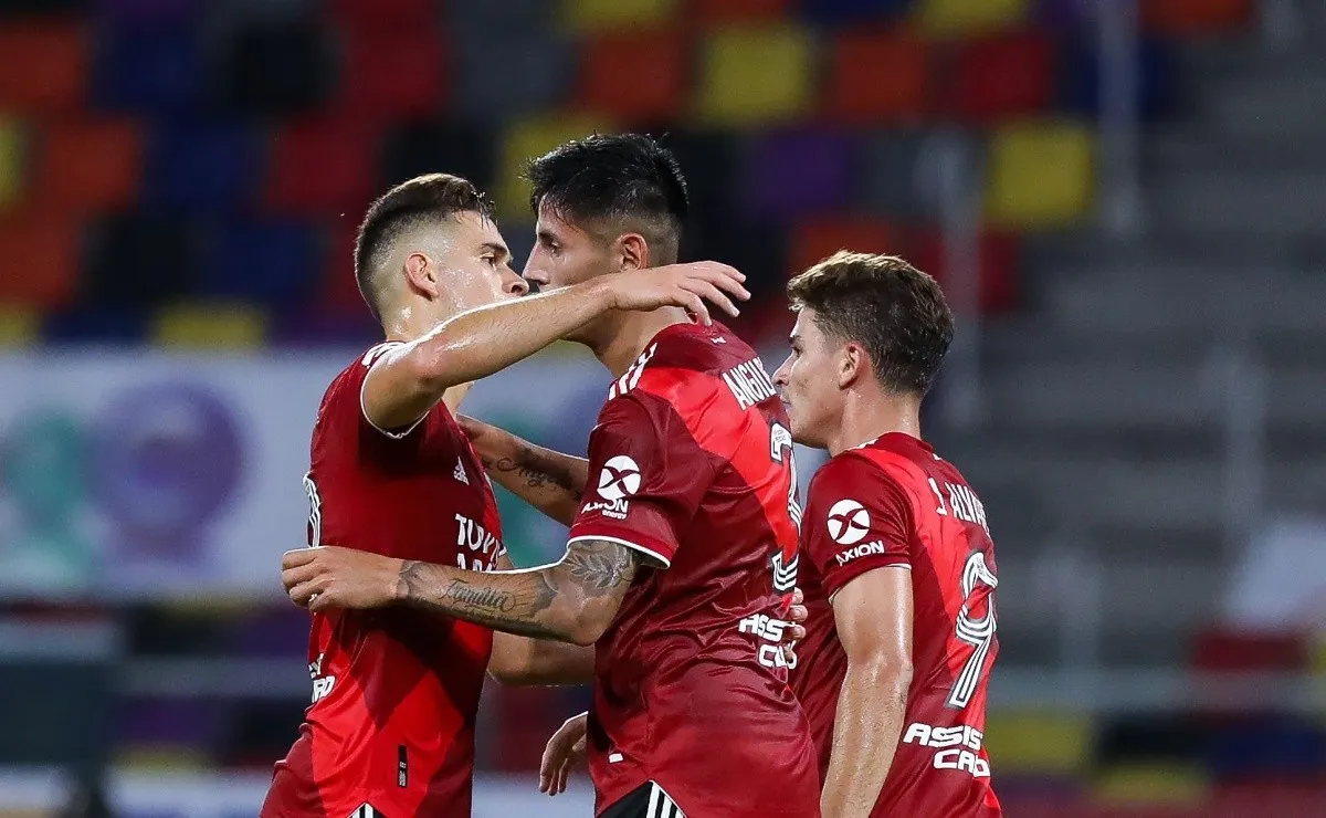 El Más Grande se floreó en Santiago del Estero y se impuso 5 a 0 con goles de Borré por duplicado, Angileri, Paradela y Girotti.