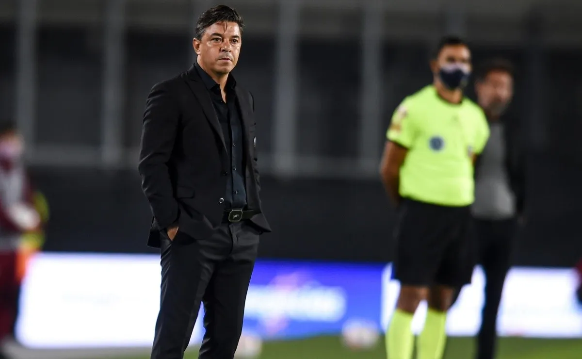 Marcelo Gallardo analizó la victoria de River contra Colón por 3 a 2 en el Estadio Monumental por la novena fecha de la Copa de la Liga Profesional.