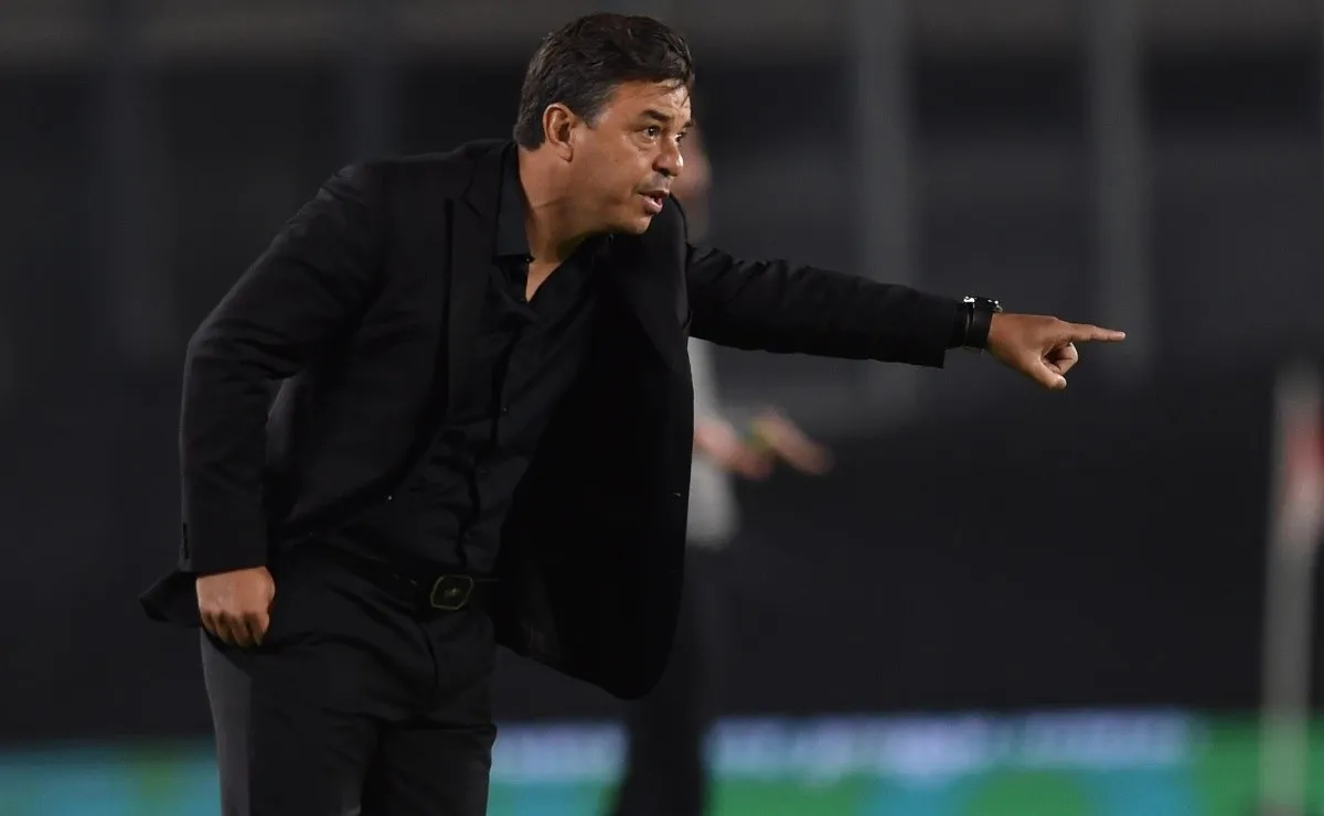 Marcelo Gallardo habló luego del triunfo de River a Colón en el Monumental y destacó, entre risas, la manera de ejecutar el penal de Gonzalo Montiel.