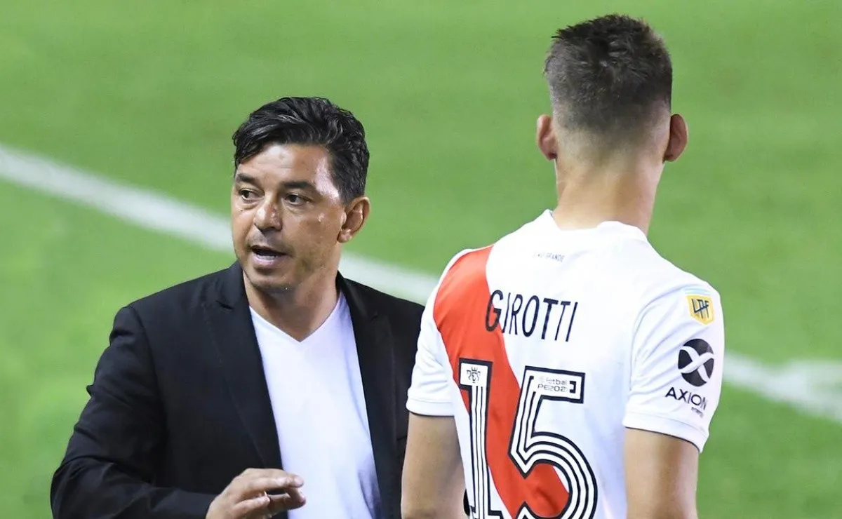 El Muñeco decidió que Federico Girotti salga del equipo titular ante Colón y fuera al banco de suplentes.