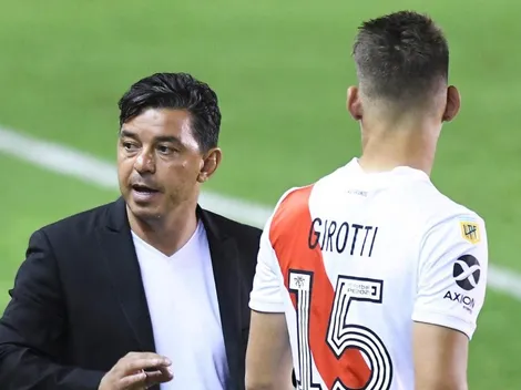 Gallardo y otra contundente frase sobre Girotti