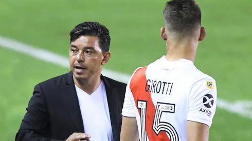 El Muñeco decidió que Federico Girotti salga del equipo titular ante Colón y fuera al banco de suplentes.